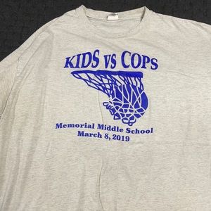 Gildan Kids vs Cops Basketball tee